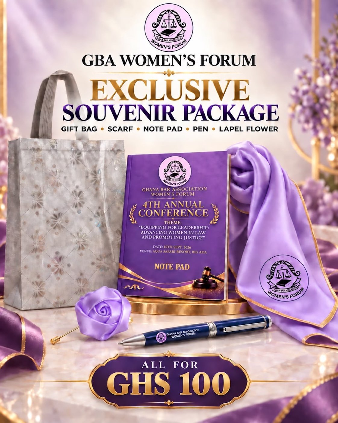 GBA Women's Forum conference souvenir package